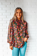 Load image into Gallery viewer, Best Buds Forever Floral Print Blouse
