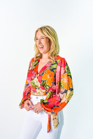 Wrapped Up In The Moment Top