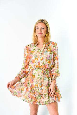 Rose To The Occasion Floral Print Dress