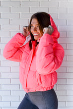 Load image into Gallery viewer, Perfectly Puffered Hooded Jacket
