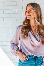 Load image into Gallery viewer, Still The One Satin Top
