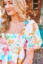 Load image into Gallery viewer, Alana Puff Sleeve Peplum Top
