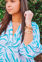 Load image into Gallery viewer, Perfectly Put Together Zebra Print Dress
