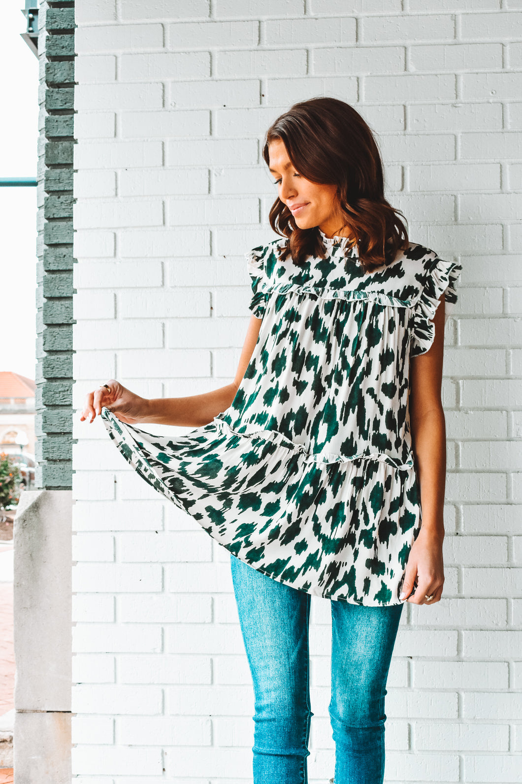 Different Strokes Paint Splatter Top