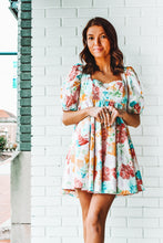 Load image into Gallery viewer, Lyla Puff Sleeve Babydoll Dress

