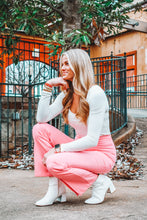 Load image into Gallery viewer, Flaring Up Front Slit Bell Bottoms
