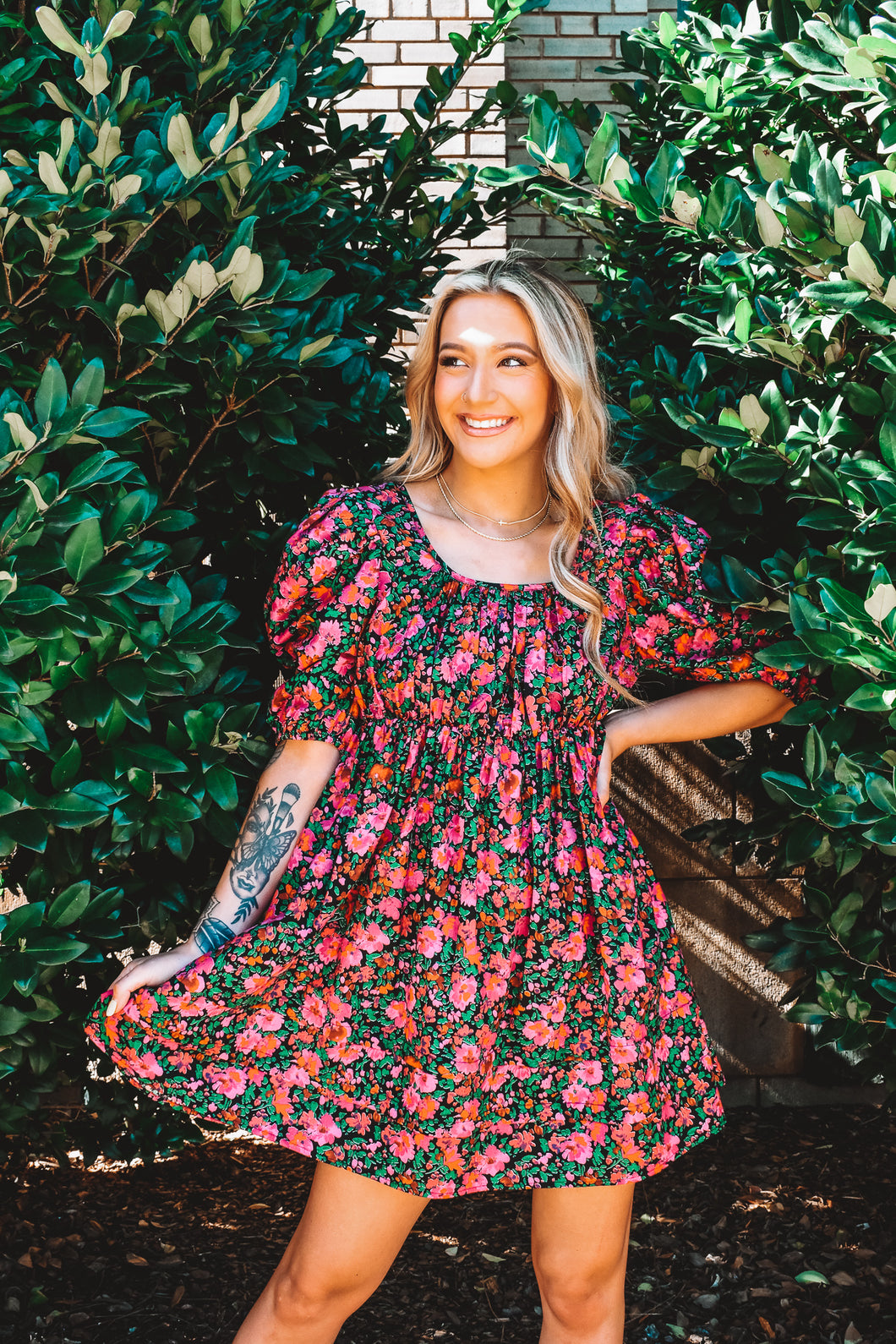 Blossom Buddies Floral Dress