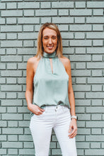 Load image into Gallery viewer, Coming Of Sage Mock Neck Top
