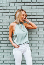 Load image into Gallery viewer, Coming Of Sage Mock Neck Top
