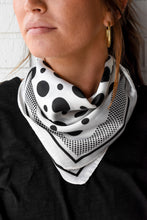 Load image into Gallery viewer, Big Dots Satin Scarf

