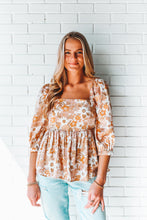 Load image into Gallery viewer, Wildflower Child Babydoll Blouse
