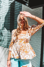 Load image into Gallery viewer, Wildflower Child Babydoll Blouse
