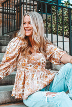 Load image into Gallery viewer, Wildflower Child Babydoll Blouse
