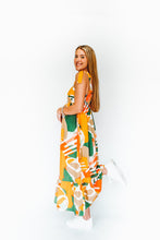 Load image into Gallery viewer, After My Own Heart Abstract Midi Dress
