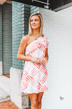 Load image into Gallery viewer, Wanna Have Fun One Shoulder Dress
