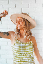 Load image into Gallery viewer, Gingham Plaid Smocked Dress

