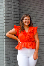 Load image into Gallery viewer, Steal Their Heart Wrap Top
