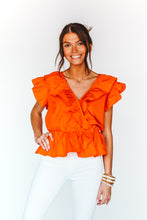 Load image into Gallery viewer, Steal Their Heart Wrap Top
