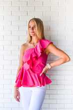Load image into Gallery viewer, Bold And Beautiful One Shoulder Top
