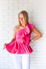 Load image into Gallery viewer, Bold And Beautiful One Shoulder Top
