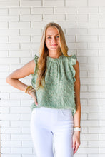 Load image into Gallery viewer, Fringe Forever Ruffle Sleeve Top
