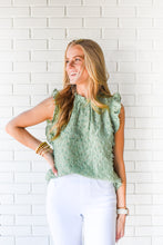 Load image into Gallery viewer, Fringe Forever Ruffle Sleeve Top

