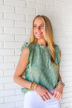 Load image into Gallery viewer, Fringe Forever Ruffle Sleeve Top
