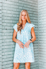 Load image into Gallery viewer, Dazzle The Crowd Zebra Print Dress
