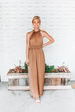 Load image into Gallery viewer, Elegant In The Room Satin Jumpsuit
