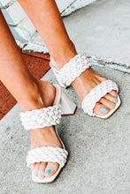 Load image into Gallery viewer, Kerstin-03S Braided Slide Heels
