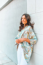 Load image into Gallery viewer, Vision Of Love Paisley Button Up Top
