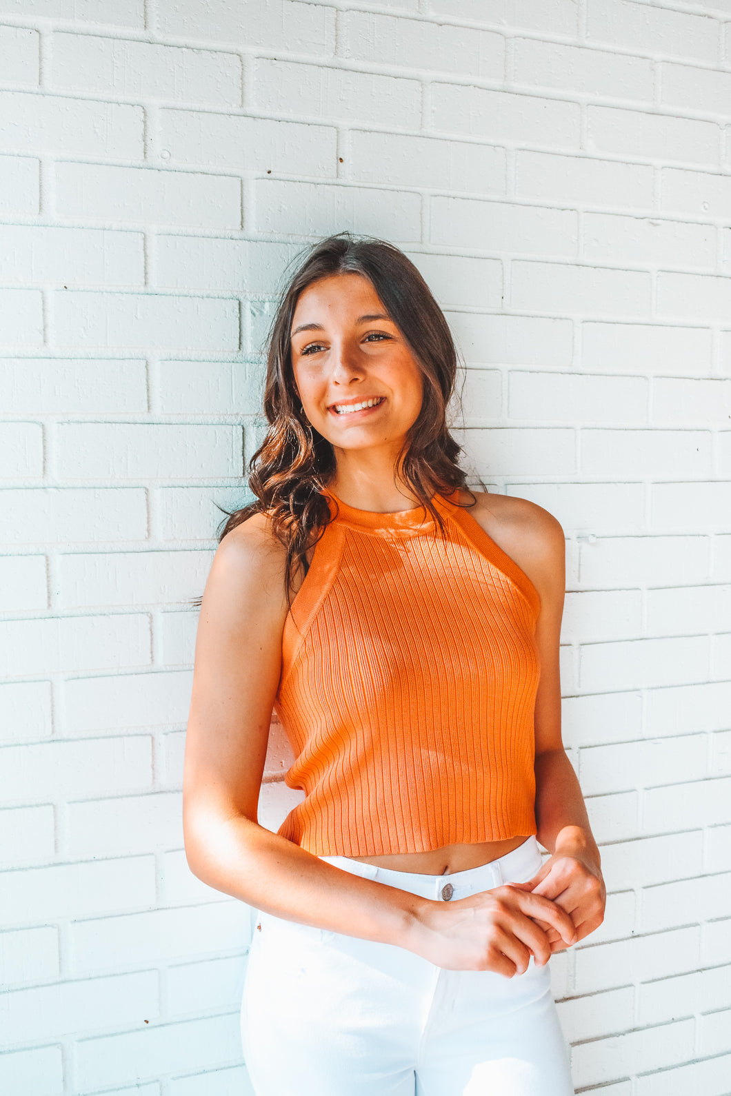 Daring And Confident Sweater Tank