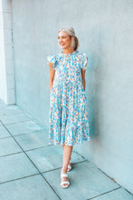 Load image into Gallery viewer, Flower Gardens Floral Midi Dress
