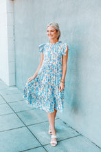 Load image into Gallery viewer, Flower Gardens Floral Midi Dress
