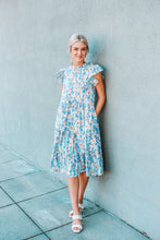 Load image into Gallery viewer, Flower Gardens Floral Midi Dress
