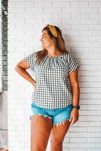 Load image into Gallery viewer, All Sun And Games Gingham Top
