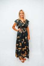 Load image into Gallery viewer, We Spot You Leopard Print Midi Dress
