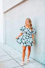 Load image into Gallery viewer, In The Flare Tonight Floral Mini Dress
