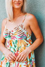 Load image into Gallery viewer, Shake Your Palm Palms Tropical Midi Dress
