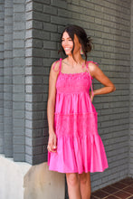 Load image into Gallery viewer, Summer Solution Tie Strap Dress
