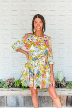 Load image into Gallery viewer, Talk Dirt To Me Floral Dress

