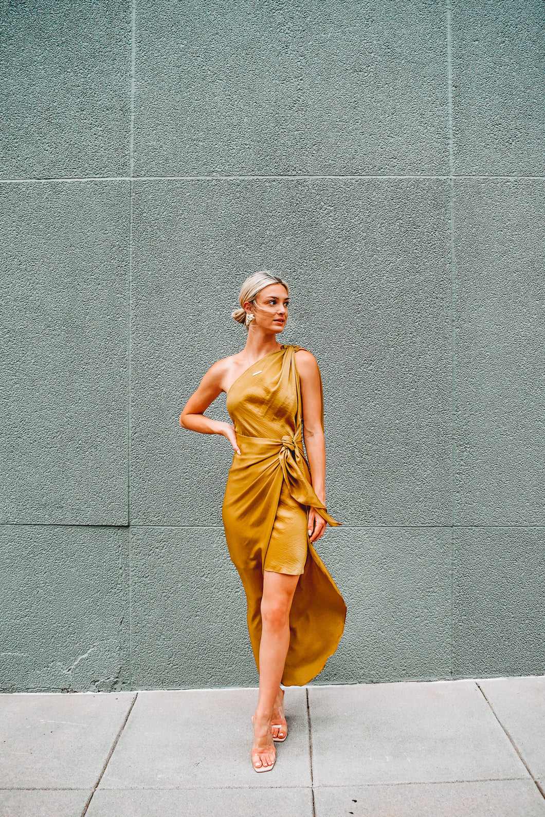 Jump The One Shoulder Dress