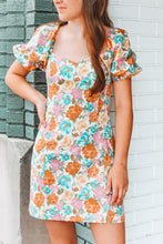 Load image into Gallery viewer, Heavy Petal Floral Print Dress
