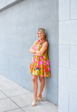 Load image into Gallery viewer, Plant One On Me Floral Dress
