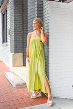Load image into Gallery viewer, In The Lime Light Midi Dress
