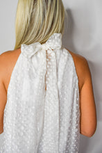 Load image into Gallery viewer, Absolutely Ivory Polka Dot Organza Top
