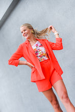 Load image into Gallery viewer, Blaze of Glory Shirred Sleeve Blazer
