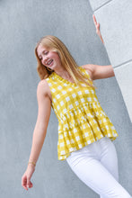 Load image into Gallery viewer, The Checkered Life Sleeveless Top

