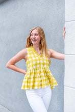 Load image into Gallery viewer, The Checkered Life Sleeveless Top
