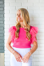 Load image into Gallery viewer, I&#39;m Frill Here Tulle Top
